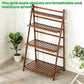 4 Tier Indoor Folding Plant Stand Shelf Rack Corner For Living Room Balcony