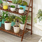 4 Tier Indoor Folding Plant Stand Shelf Rack Corner For Living Room Balcony