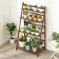 4 Tier Indoor Folding Plant Stand Shelf Rack Corner For Living Room Balcony