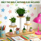 Desktop Window Sill Multi-Tier Plant Stand Shelf Sturdy Space-Saving Home Office