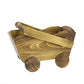 Cartoon Flower Pot Wooden Pot for Plants Cute Car Shape Decorative Planter Pot