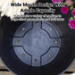 2PCS Wooden Barrel Style Plastic Flower Pots Anti Slip for Garden
