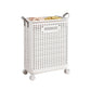 Folding Portable Laundry Basket Multifunctional Storage for Bathroom Household - M-Beige