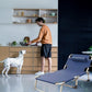 Multifunctional Recliner Folding Bed Lounge Chair for Lunch Break Relaxation