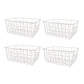 4pcs Fruit Basket Storage Baskets for Kitchen Organization Home Storage Solution