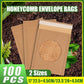 100PCS Honeycomb Wrap Bags Kraft Paper Cushion Eco Friendly Protective Wrapping - 17*22.5+4.5CM