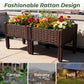 Garden Vegetable Planting Box Durable Sturdy for Patio Balcony Outdoor Growing