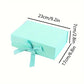5X Medium Premium Gift Boxes with Ribbon Multi-Color Hamper Packaging Set - Orange