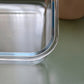 Glass Food Storage Container 1040ml Lunch Bento Box with Lid for Kitchen Prep