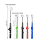 Golf Swing Training Aid Telescopic Impact Sound Stick Exercise Tool for Practice - Red