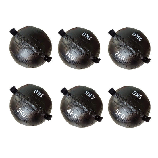 Non-Elastic Soft Squat Wall Ball for Solid Gravity and Balance Training Workouts - 2kg