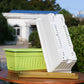 Plastic Flower Pot Set 6PCS Rectangular Planter Box Balcony Garden Vegetable Pot