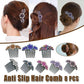 8Pack Rhinestone Hair Comb Non-Slip Simple All-Match Hair Accessories Fork Comb