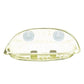 Cat Hammock Bed Glass Hanging Basket Clear Pet Nest Elevated Sleeping Bed - White