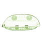 Cat Hammock Bed Glass Hanging Basket Clear Pet Nest Elevated Sleeping Bed - White