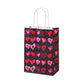 30x Valentines Day Love-Themed Tote Bag Elegant Kraft Paper Handbag Lightweight - Y169