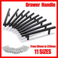 5PCS Black Kitchen Cabinet Door Handles Stainless Steel Door Drawer Pull T Bar - 500mm/320mm