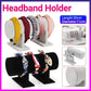 Jewelry Display Stand Headband Holder Organizer Chains Velvet Storage Rack - Black