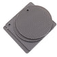 4pcs Silicone Honeycomb Heat Resistant Mats Table Cup Pot Coasters Home Kitchen - Grey