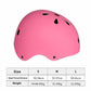 Pink Bike and Skate Helmet Adjustable Headgear for Youth and General Use - L
