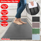 44x120cm Non-Slip Waterproof Kitchen Door Mat Home Floor Rug Carpet Anti-Oil Easy Clean - Green