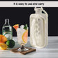 Portable Ice Hockey Pot Ice Cube Tray Water Bottle Clear Household Ice Maker