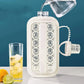 Portable Ice Hockey Pot Ice Cube Tray Water Bottle Clear Household Ice Maker
