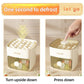 Portable Ice Compartment Cube Mold Plastic Ice Making Box and Ice Cube Holder