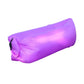 Fast Inflatable Lazy Lounge Air Sofa Bed Camping Beach Hangout Sleeping Bag - Purple