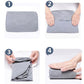 Inflatable Foot Rest Travel Air Pillow Cushion Office Home Leg Footrest Relax