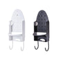 Iron Stand Double Hook Storage Rack Hanging Iron Holder for Home Organisation - Black