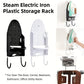 Iron Stand Double Hook Storage Rack Hanging Iron Holder for Home Organisation - White