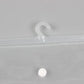 Hanging Storage Bag Large Hook Clear Bag Hanging 100PCS 17CM x 22CM - 25X32CM
