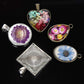 31 Pcs DIY Resin Casting Mould and Pendant Tray Kit for Jewellery Making