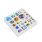 31 Pcs DIY Resin Casting Mould and Pendant Tray Kit for Jewellery Making