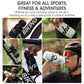 610ML Cycling Water Bottle Outdoor Sports Portable Squeeze Bottle Leakproof - White