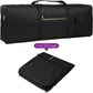 61-Key Keyboard Electric Piano Padded Case Gig Bag 420D Oxford Cloth