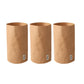 3pcs Washable Kraft Paper Storage Bag for Kitchen Desktop Refrigerator Organizer - L-Square