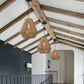 Braided Paper Rope Lampshade Chandelier Hanging Decoration for Lighting Decor