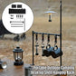 Outdoor Camping Hanging Rack Desktop Shelf Table Side Storage Camping Organizer