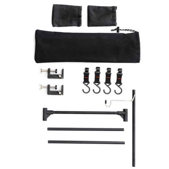 Outdoor Camping Hanging Rack Desktop Shelf Table Side Storage Camping Organizer