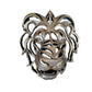 Lion Head Wall Decor Resin Wall Hanging Sculpture Home Living Room