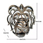 Lion Head Wall Decor Resin Wall Hanging Sculpture Home Living Room