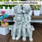 Resin Garden Ornament Outdoor Lawn Decoration Figurine For Men And Girls Yard