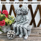 Resin Garden Ornament Outdoor Lawn Decoration Figurine For Men And Girls Yard