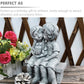 Resin Garden Ornament Outdoor Lawn Decoration Figurine For Men And Girls Yard