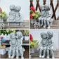 Resin Garden Ornament Outdoor Lawn Decoration Figurine For Men And Girls Yard