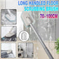 Long Handled Shower Scrub Brush with Extendable Pole for Bathroom Tiles