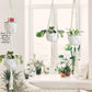 5-Piece Macrame Plant Hanger Set for Indoor Pots