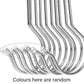 8pcs Metal S Hooks Multifunctional Garden Pot Hangers Outdoor Bird Feeder Hooks